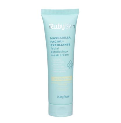 MASCARILLA FACIAL EXFOLIANTE LINEA AZUL RUBY ROSE