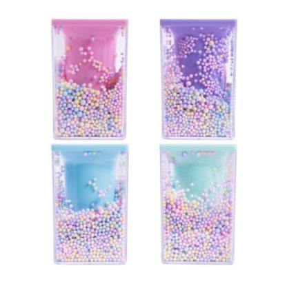 ZBT0083 PORTABROCHAS CUADRADO BOLITAS MIIS COSMETICS