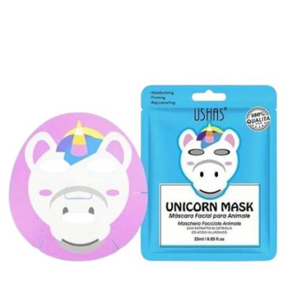 MK030 VELO FACIAL UNICORNIO USHAS USHAS - Imagen 2