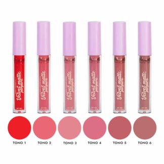 Lip Gloss Velvet Abm232-004  Purpure