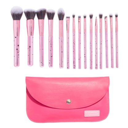 KIT DE 15 BROCHAS PINK ROSE LP645 MONTOC - Imagen 2