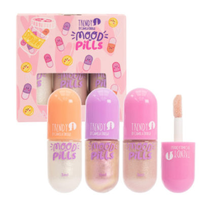 KIT X 3 GLOSS MOOD PILLS BMP1920 TRENDY