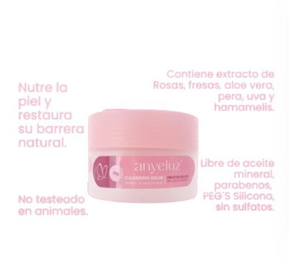 DESMAQUILLANTE FRUTOS ROJOS 75G ANYELUZ - Imagen 2
