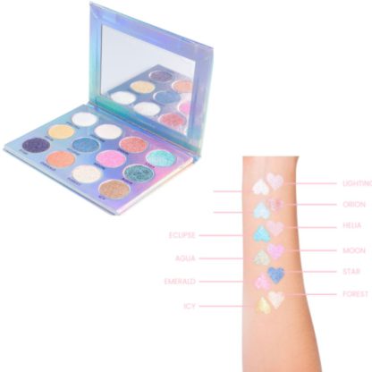 PALETA DE PIGMENTOS PRENSADOS GLOWER  MIIS COSMETICS - Imagen 2