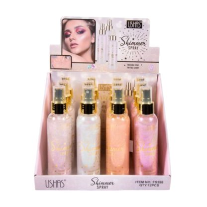 FS398 SHIMMER SPRAY GOLD USHAS - Imagen 2