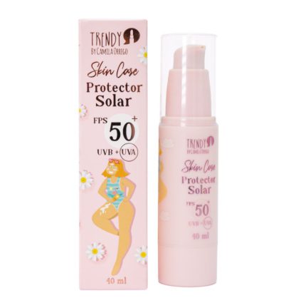PSF766 PROTECTOR SOLAR FACIAL EN CAJA 40ML (PIERNA CRUZADA)  TRENDY