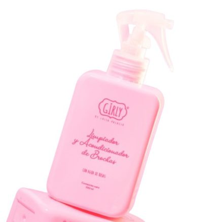LIMPIADOR Y ACONDICIONADOR DE BROCHAS EN SECO 280ML GIRLY