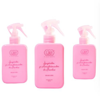 LIMPIADOR Y ACONDICIONADOR DE BROCHAS EN SECO 280ML GIRLY - Imagen 2