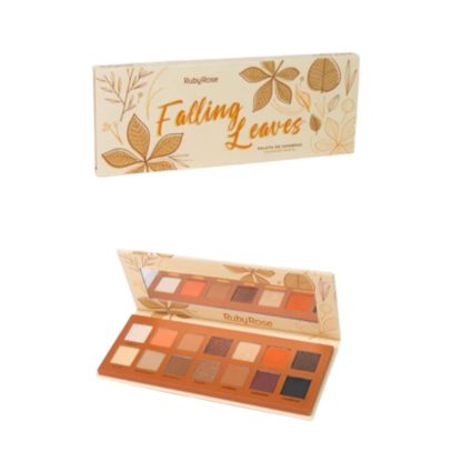 PALETA DE SOMBRAS OTOÑO 14 TONOS RUBY ROSE - Imagen 2