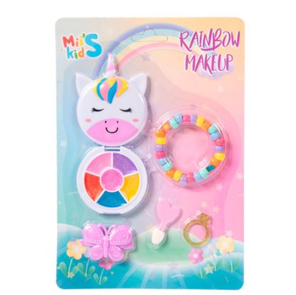 RMMK01 SET DE MAQUILLAJE Y ACCESORIOS RAINBOW MAKEUP MIIS COSMETICS