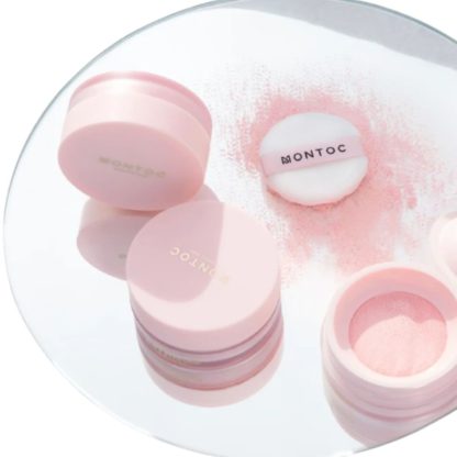 MINI POLVO SUELTO SOFT POWDER ROSADO 10G  MONTOC - Imagen 2