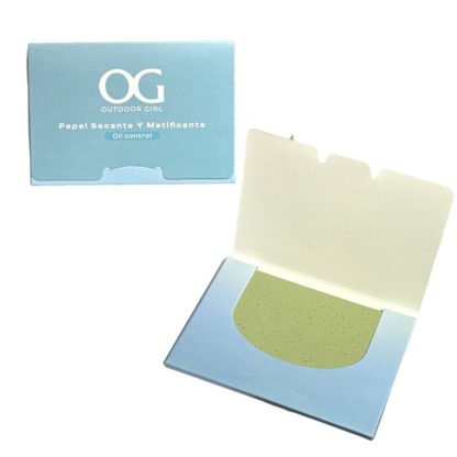 PAPELETAS QUITA GRASA ABSORBENTES  OG - Imagen 2