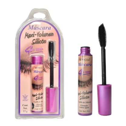 BLISTER PESTAÑINA MAXI VOLUMEN SILICON (EMPAQUE FUCSIA) PROSA