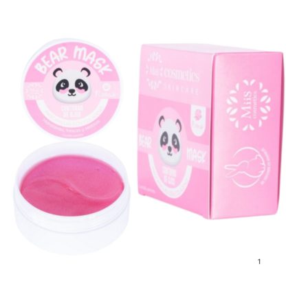 MASCARILLA CONTORNO DE OJOS ROSAS BEAR MASK X 60 PARCHES CON04  MIIS COSMETICS