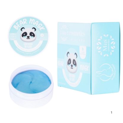 MASCARILLA CONTORNO DE OJOS ACIDO HIALURONICO BEAR MASK X 60 PARCHES CON05 MIIS COSMETICS