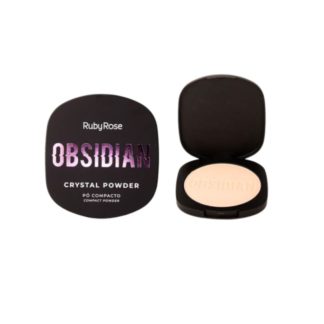HB-1800 POLVO COMPACTO CRYSTAL OBSIDIAN 9.6 G RUBY ROSE