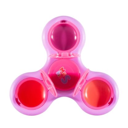 MKS01 SPINNER CON LIP BALM SPINNY SPARKLE 3 G MIIS KIDS - Imagen 2