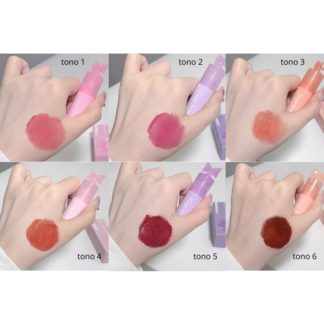 GX1127 LIP GLOSS CON COLOR (MOÑITOS) GEGE BEAR