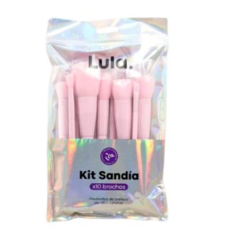 KIT DE BROCHAS SANDIA X10 LULA