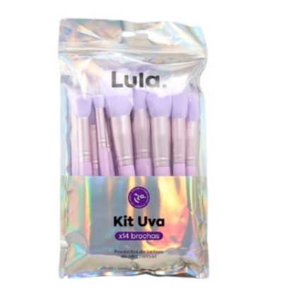 KIT DE BROCHAS UVA X14 LULA