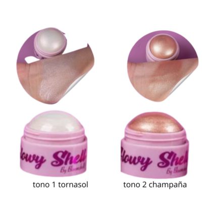 ILUMINADOR GLOWY SHELL BL-BG615 BLOOMSHELL - Imagen 2