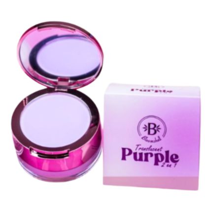 POLVO SUELTO TRANSLUCIDO PURPLE 2 EN 1 BL-PSM706 BLOOMSHELL