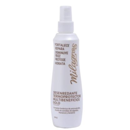 DESENREDANTE TERMOPROTECTOR GOLD MILAGROS