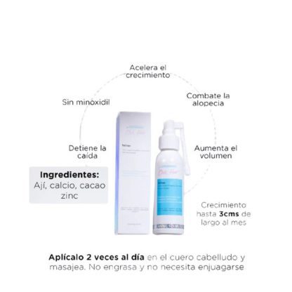 TONICO CAPILAR PELINEX 120ML  CLICK HAIR - Imagen 2
