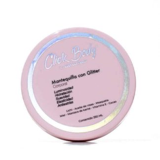 MANTEQUILLA CON GLITTER CORPORAL  CLICK HAIR