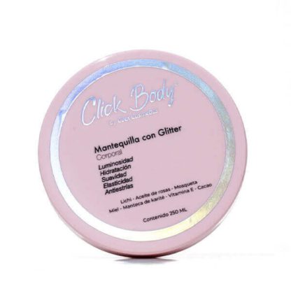 Mantequilla Con Glitter Corporal  Click Hair