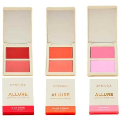ALLURE DUO DE RUBOR EN CREMA Y COMPACTO ATENEA
