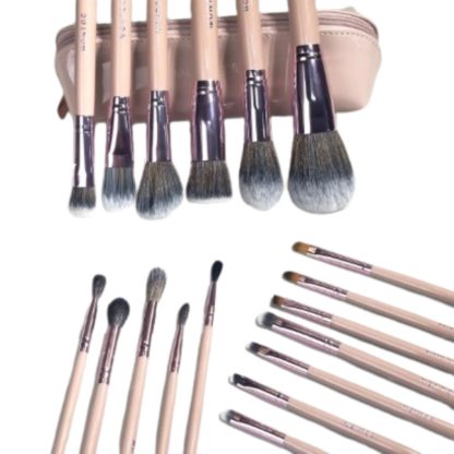 Kit Profesional De Brochas Avellana Lp211 Montoc - Imagen 2