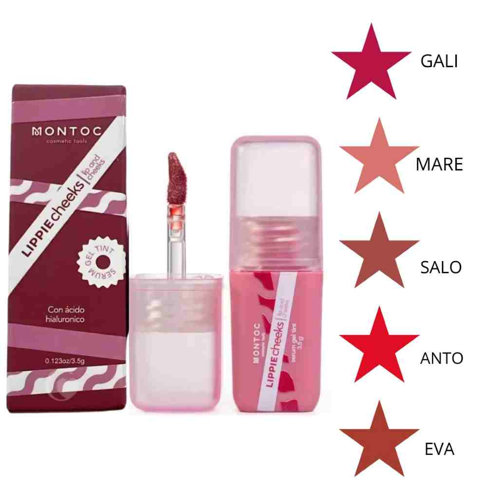 TINTA MEJILLAS Y LABIOS LIPPIE CHEEKS MONTOC