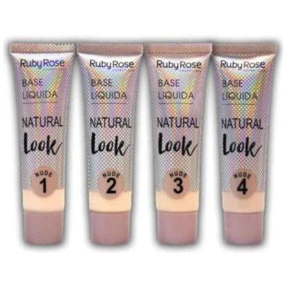 BASE LÍQUIDA NATURAL LOOK PIEL CLARA RUBY ROSE - Imagen 2