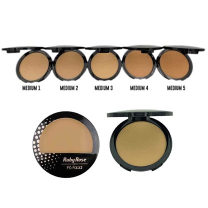 POLVO COMPACTO PIEL MEDIA RUBY ROSE
