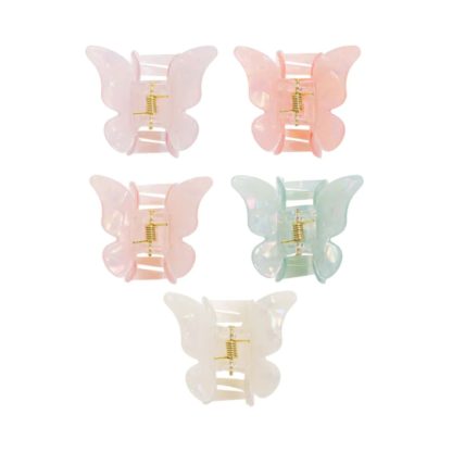 Gancho Mariposa Mediano Para Cabello Hmm2328 Trendy - Imagen 2