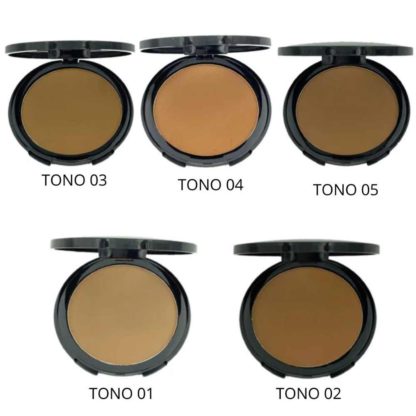 POLVO COMPACTO SELFIE PERFECT PIEL OSCURA RUBY ROSE