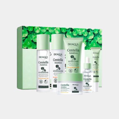 Kit Centella Asiática X 6 Uds - Tratamiento Regenerador Y Calmante Bioaqua
