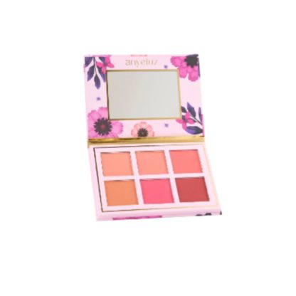 Paleta De Rubores Anyeluzmakeup Beauty Face Bl 065