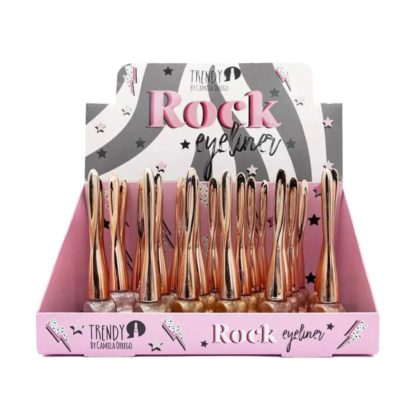 Delineador De Glitter Rock Ref Drt1329 Trendy - Imagen 2