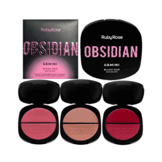 Hb-1000 Rubor Duo Compacto Obsidian 7.9 G Ruby Rose