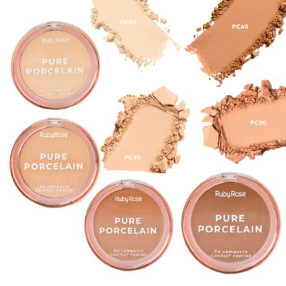 Polvo Compacto Ruby Rose Pure Porcelain Hb M401
