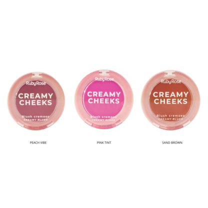 Rubor Compacto Creamy Cheeks Ruby Rose Hb M002