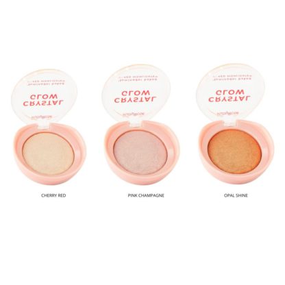 Iluminador Compacto Ruby Rose Crystal Glow Hb M700 - Imagen 2