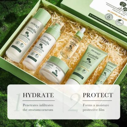 Kit Centella Asiática X 6 Uds - Tratamiento Regenerador Y Calmante Bioaqua - Imagen 2