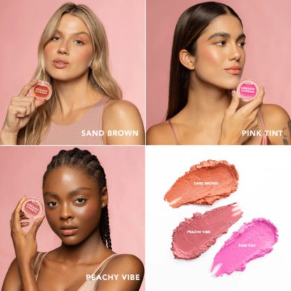 Rubor Compacto Creamy Cheeks Ruby Rose Hb M002 - Imagen 2