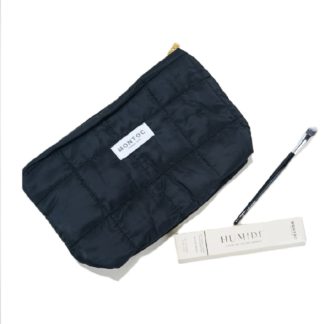 Cosmetiquera Montoc Nylon Negra Mn0159