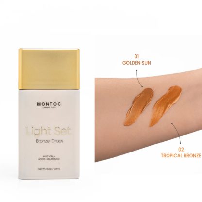 Bronzer Drops Light Set Montoc - Imagen 2