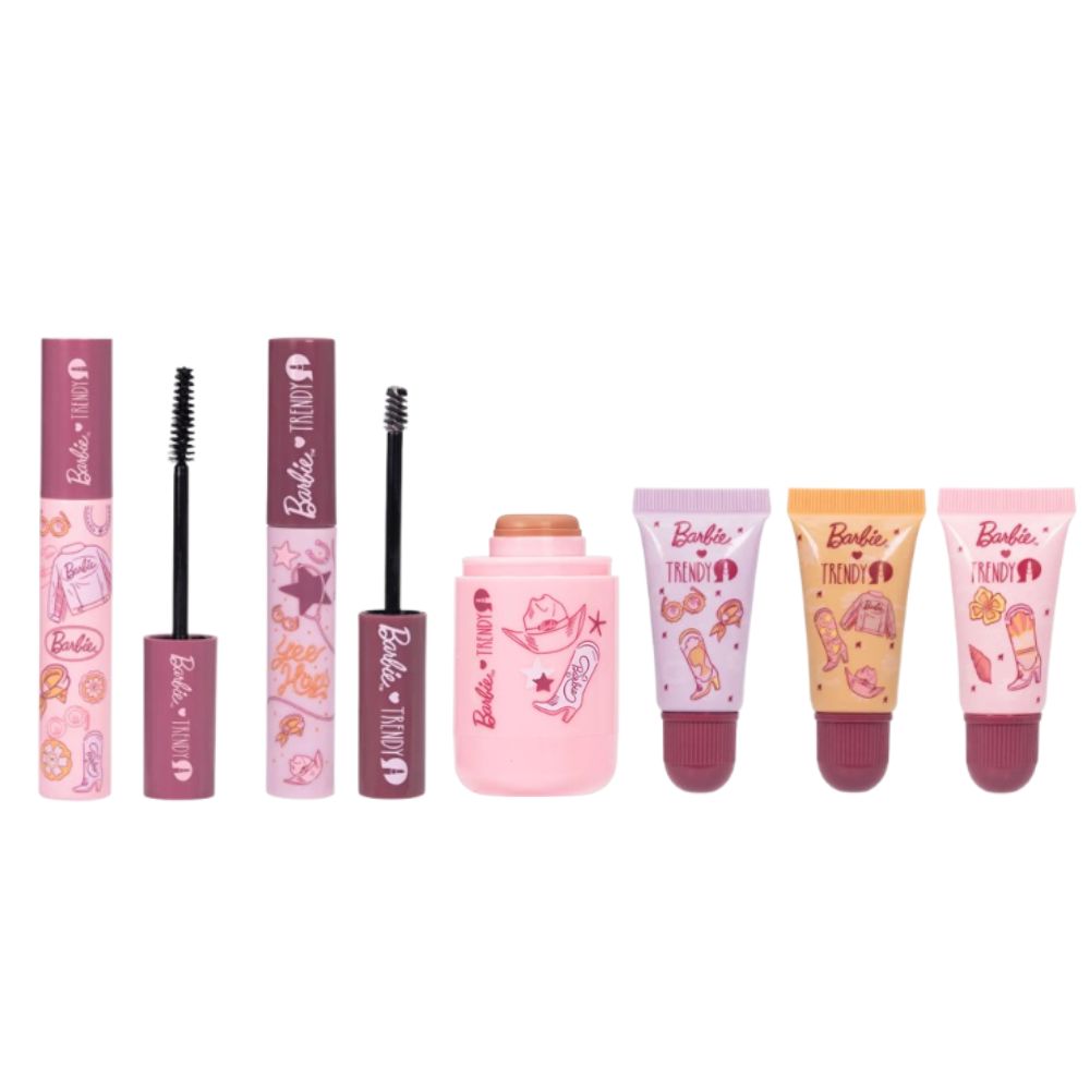 Kit Rostro Barbie Vaquera Trendy  Ref Mt2375