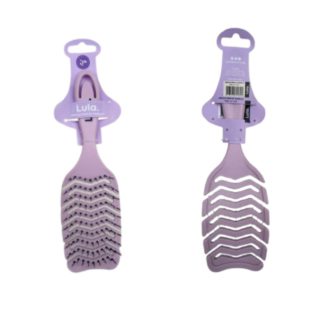 Lu-C109 Cepillo Para El Cabello Morado Lula